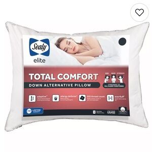 Sealy Total Comfort Down Alternative Pillow - Set Of 2 - White